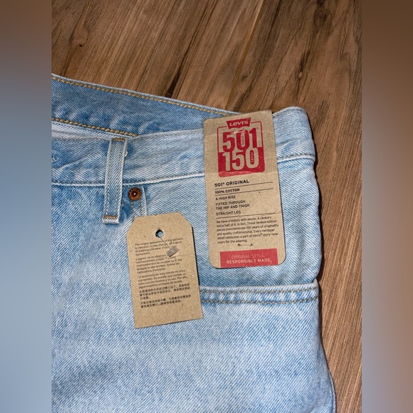 LEVI'S 501 Women's Original Fit Jeans - Shes's Crafty - Picture 5 of 5